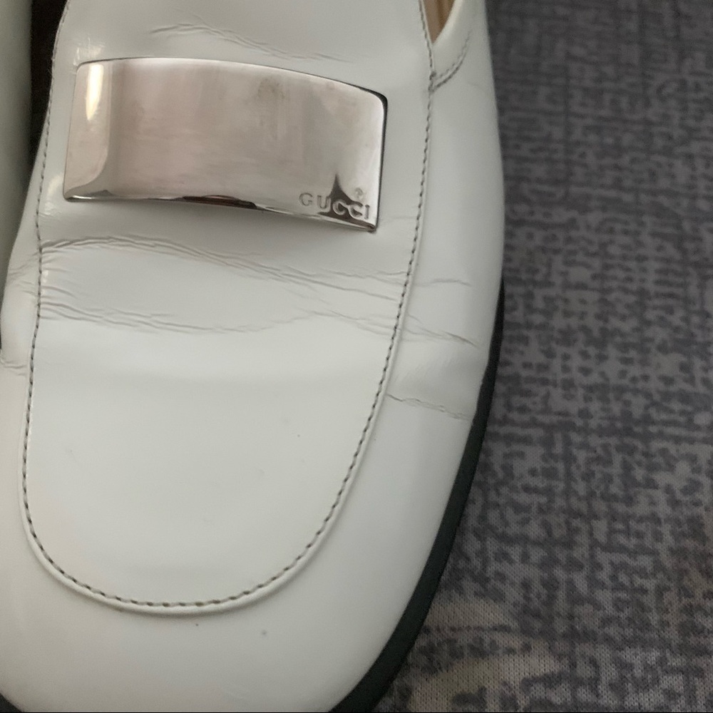 Gucci leather square toe loafer - Picture 3 of 11